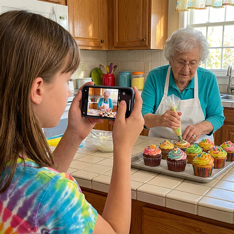 Gran's famous baking captured, 2025