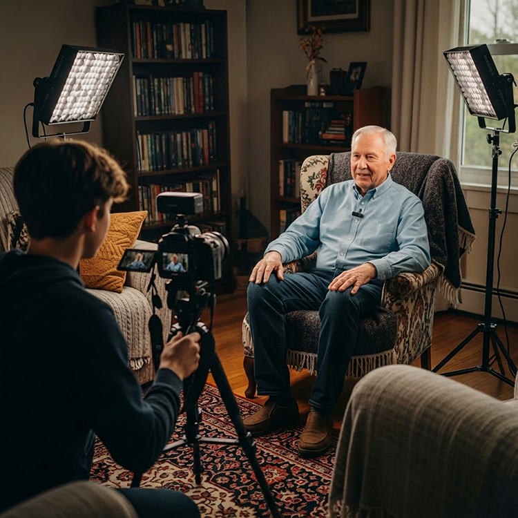 Sharing stories together